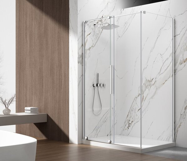 Gelco Gelco, paravan de duș dreptunghiular SPIRIT 1000x800mm varianta stânga/dreapta, GI1010GI3580