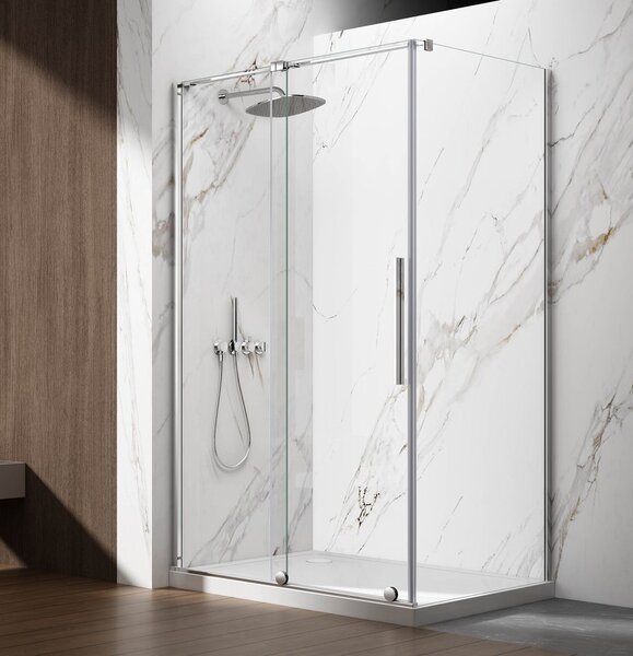 Gelco Gelco, paravan de duș dreptunghiular SPIRIT 1000x800mm varianta stânga/dreapta, GI1010GI3580