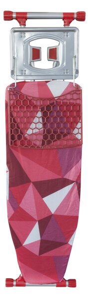 Masa de calcat ZILAN ARGENTO ZLN3499, suprafata de lucru 118x42 cm, blat metalic, suport pentru fierul de calcat, suport rufe