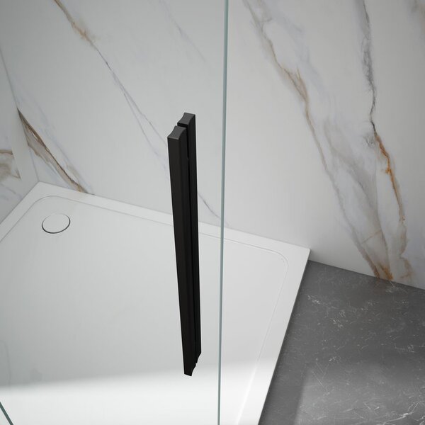 Gelco Gelco, paravan de duș dreptunghiular SPIRIT BLACK 1000x900mm varianta stânga/dreapta, GI1010BGI3590B