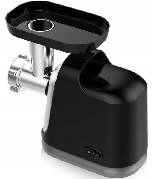 Masina de tocat Floria ZLN7965 Neagra, putere 1300W, doua site, functie de revers, lama din otel