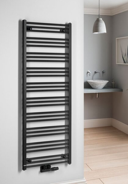 Bruckner Bruckner, calorifer ALBRECHT 500x1250mm, negru mat, 600.214.6