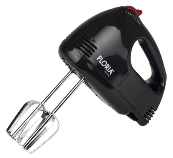 Mixer de mana Floria ZLN7567 Negru, Putere 150 W, 7 viteze, Buton eliberare accesorii