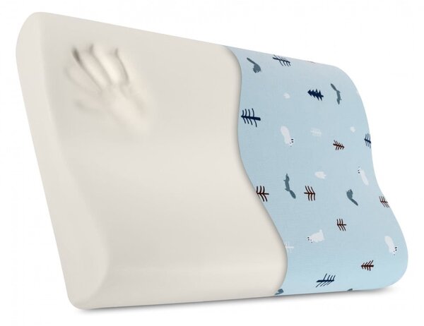 HUSA de schimb / Fata de perna - pentru Perna copii Suporto Toddler, Albastra - Bumbac 100%
