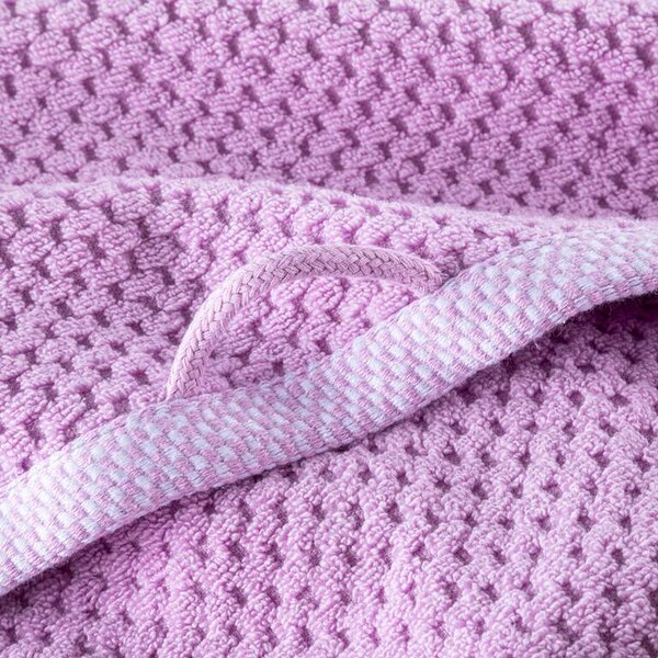 Set de 2 prosoape de baie din frotir MODENA liliac 70 x 140 cm