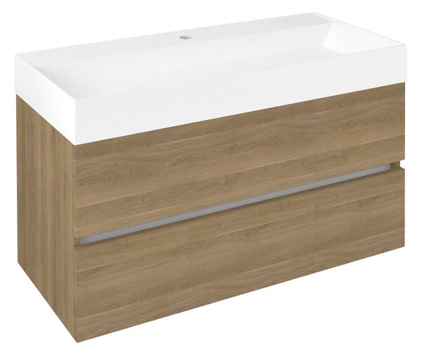 Sapho Sapho, Mobilier lavoar ODETTA 95x50x43.5cm, stejar cuneo, DT100-2525