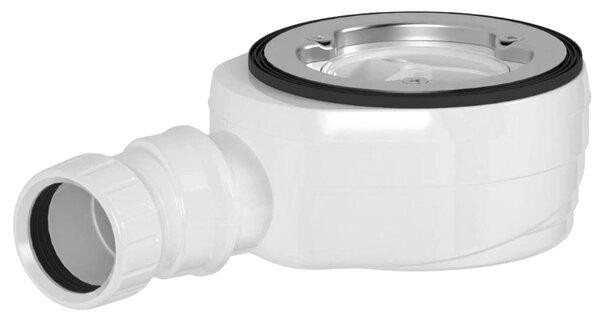 Gelco Sifon pentru cădiță de duș Gelco, diametru 90 mm, DN40, jos, pentru cădițe de duș cu capac, SN90