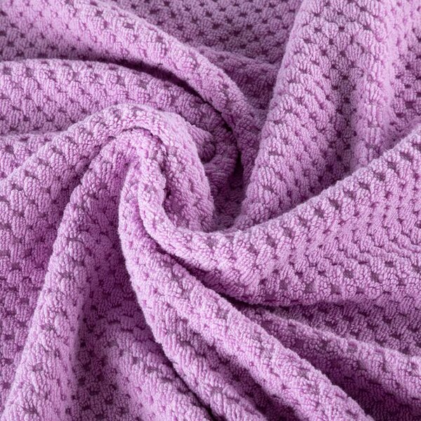 Set de 2 prosoape de baie din frotir MODENA liliac 70 x 140 cm