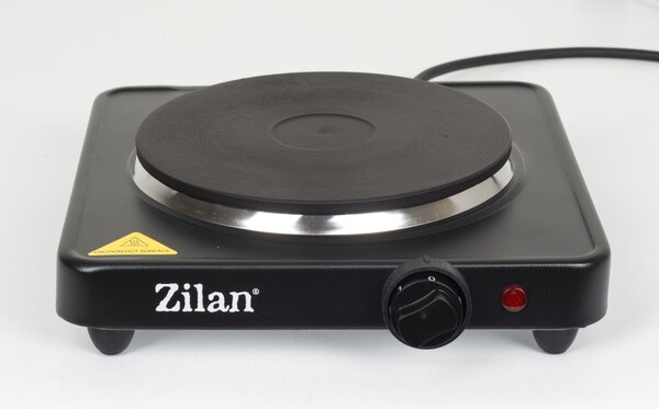 Plita electrica Zilan ZLN2174, 1500W, 1 arzator, 5 trepte de putere, 26 x 26 x 9.5 cm