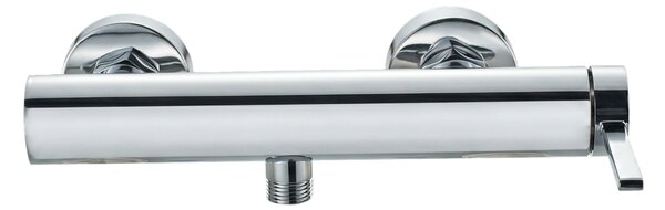 Invena Dropia, baterie de duș cu montare pe perete, crom, INV-BN-15-001-J