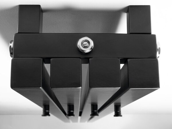 Sapho Sapho, calorifer LETIZIA 190x1800 mm, negru mat, IR247B