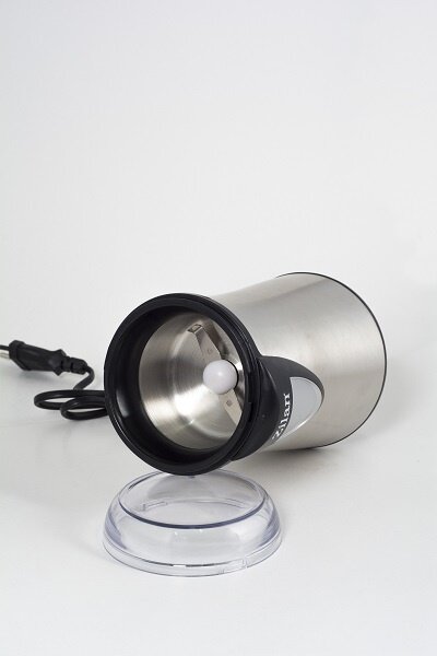 Rasnita cafea electrica, Zilan ZLN8013,Argintiu Negru 150 W, inox, cutite macinare otel inoxidabil