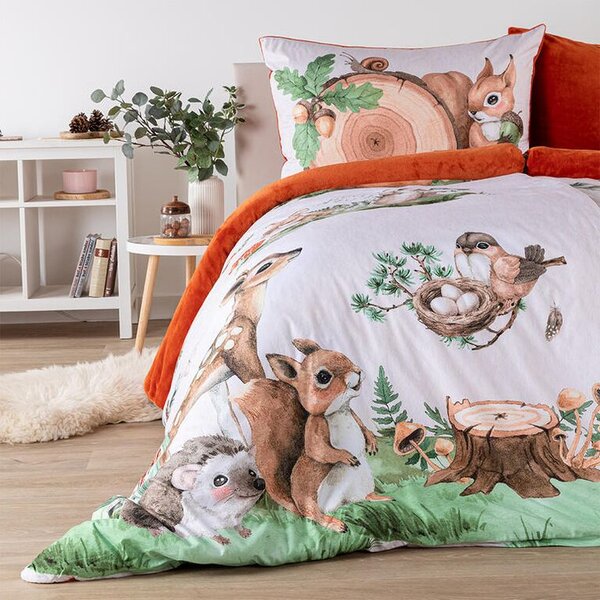 Lenjerie de pat Dual Feel WOODLAND