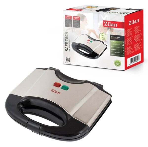 Sandwich-maker Zilan ZLN8143, model grill, 750 W