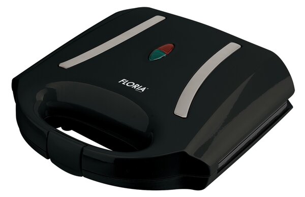 Sandwich maker Floria ZLN7941 Negru, 800W, invelis exterior rezistent la caldura