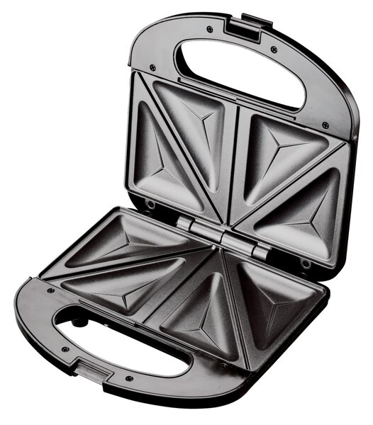 Sandwich-maker Floria ZLN4304, Negru, 750 W, Placi antiaderente model triunghi