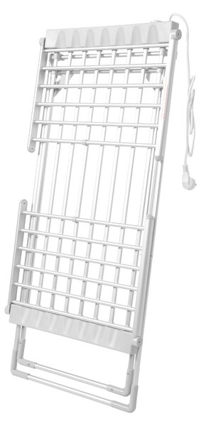 Uscator de rufe electric Zilan ZLN2060, suprafata 12m, inaltime ajustabila, aluminiu inoxidabil, pliabil, 230W
