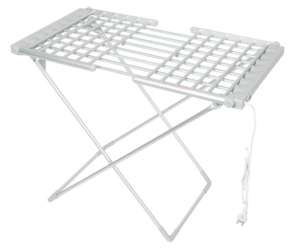 Uscator de rufe electric Zilan ZLN2060, suprafata 12m, inaltime ajustabila, aluminiu inoxidabil, pliabil, 230W