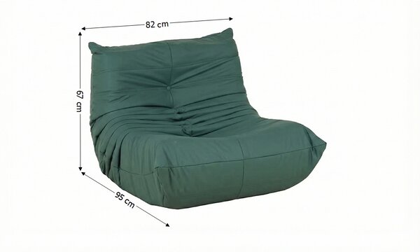 Fotoliu KJLC104 Verde