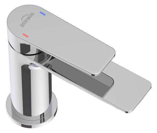 Invena Rikia, baterie lavoar + dop de scurgere ClickClack, h-128, cromat, INV-BU-24-101-A Leták: https://cloud.invena.pl/s/nnXaZKg3crBrRkz/download?path=%2FPliki%20do%20strony%20www%2FBU-24-101-A/Inne/BU-24-101-A-ulotka…