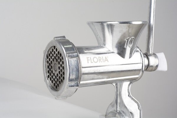 Masina de tocat carne manuala Floria ZLN2553, aluminiu