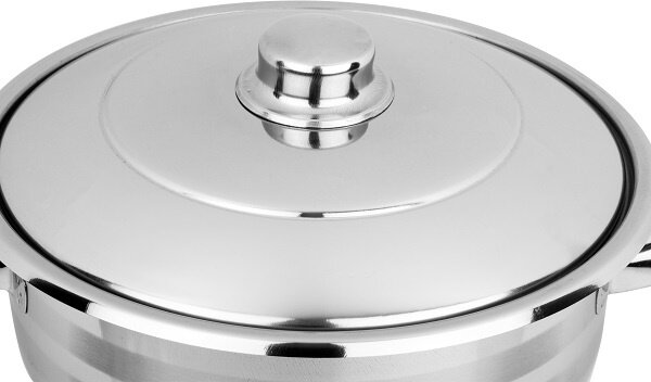 Oala inox cu capac ZLN7246, COCINERA,diametru 22 cm,capacitate 3 L
