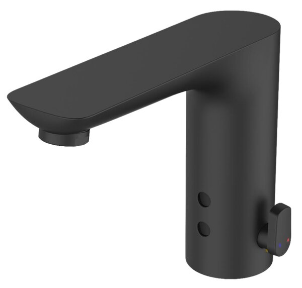 Invena Smart, baterie lavoar fără atingere cu control al temperaturii apei, 230V, negru mat, INV-BD-00-004-V Leták: https://cloud.invena.pl/s/nnXaZKg3crBrRkz/download?path=%2FPliki%20do%20strony%20www%2FBD-00-004-V/Inne/BD-00-004-V-ulotka-PL…