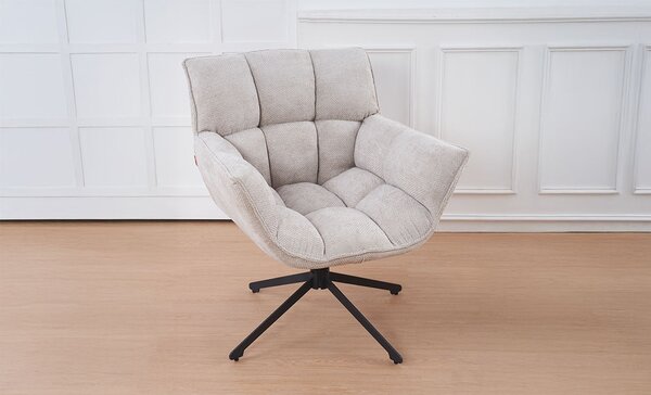 Scaun Living Rotativ LCM0106AS Bej