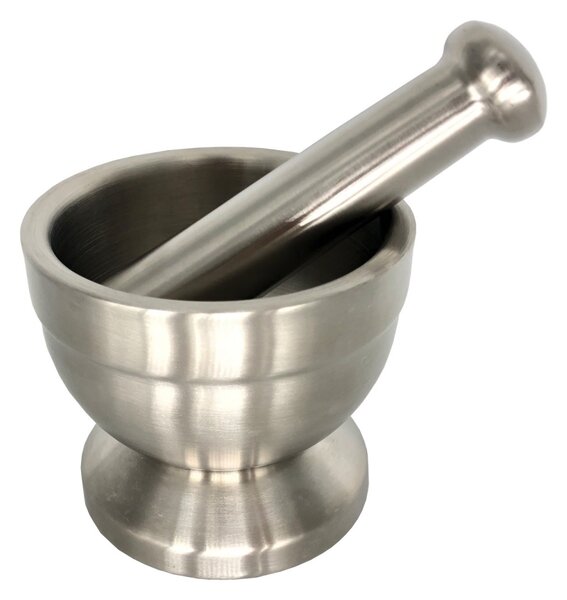Mojar cu pistil FLORIA ZLN2645, Inox, diametru 10 cm