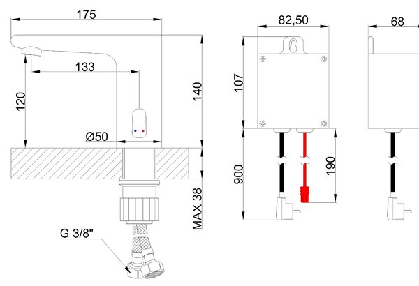 Invena Smart, baterie lavoar fără atingere cu control al temperaturii apei, 230V, negru mat, INV-BD-00-004-V Leták: https://cloud.invena.pl/s/nnXaZKg3crBrRkz/download?path=%2FPliki%20do%20strony%20www%2FBD-00-004-V/Inne/BD-00-004-V-ulotka-PL…