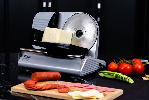 Feliator alimente Zilan ZL3376, Putere 150W, Grosime taiere reglabila 1-15 mm, Lama taiere inox