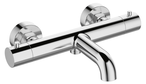 Invena Termora, baterie termostatică pentru cadă, crom, INV-BT-W1-001-V
