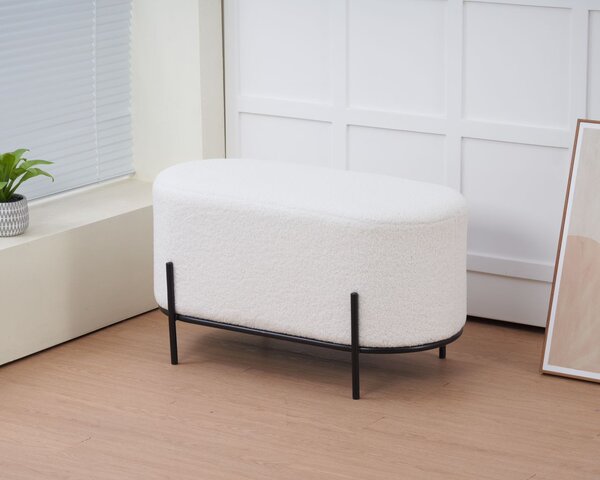 Taburet KJP246, Alb