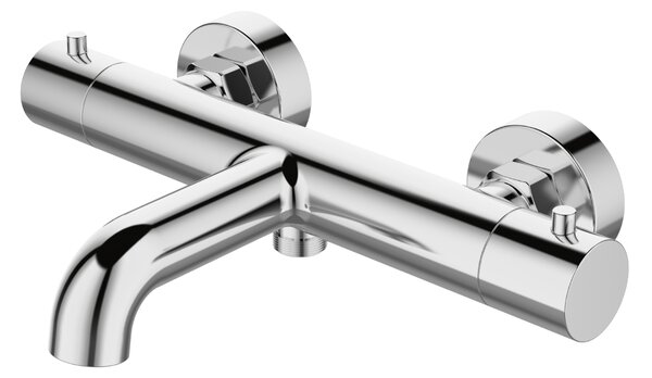 Invena Termora, baterie termostatică pentru cadă, crom, INV-BT-W1-001-V
