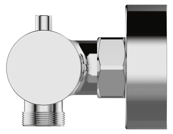 Invena Termora, baterie termostatică de duș, crom, INV-BT-N1-001-V