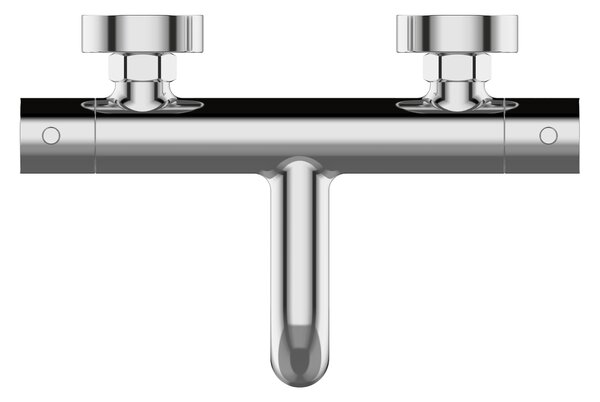 Invena Termora, baterie termostatică pentru cadă, crom, INV-BT-W1-001-V