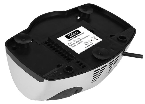 Ascutitor de cutite electric Zilan ZLN2168 Gri, cu doua nivele de ascutire, 40W, usor de curatat