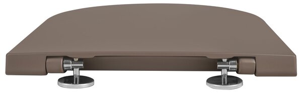 Isvea Isvea, Capac WC INFINITY, SLIM, Închidere silențioasă, Easy Take, gri taupe, 40KF0531I