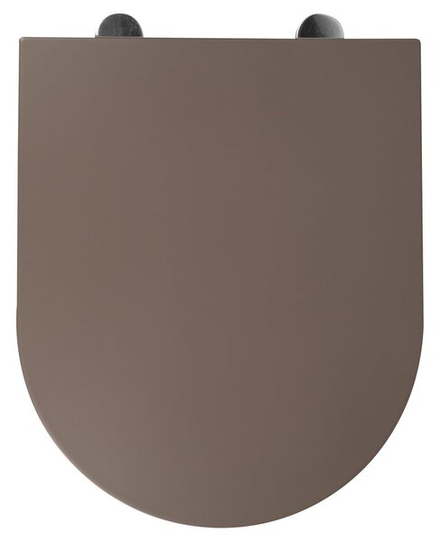 Isvea Isvea, Capac WC INFINITY, SLIM, Închidere silențioasă, Easy Take, gri taupe, 40KF0531I