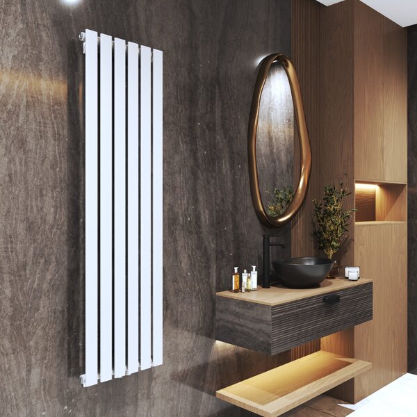 Gamma Vertical, radiator 450x1600 mm, 776 W, alb mat, GMA-VERT-16045-WH