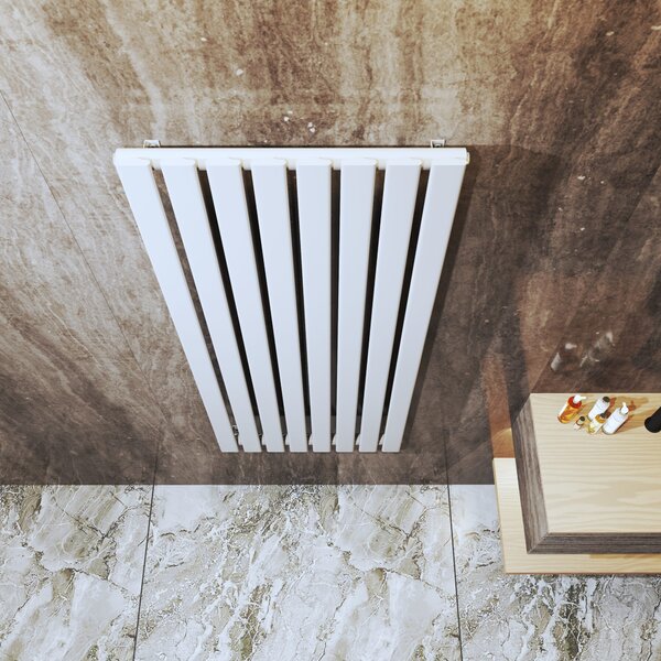 Gamma Vertical, radiator 600x1400 mm, 916 W, alb mat, GMA-VERT-14060-WH