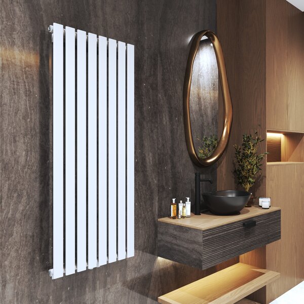 Gamma Vertical, radiator 600x1400 mm, 916 W, alb mat, GMA-VERT-14060-WH