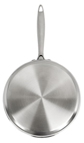 Tigaie inalta Zilan ZLN9679 cu capac tri-ply, inox, antiaderent, protectie la zgarieturi, usor de spalat, 26 cm ,3.2L