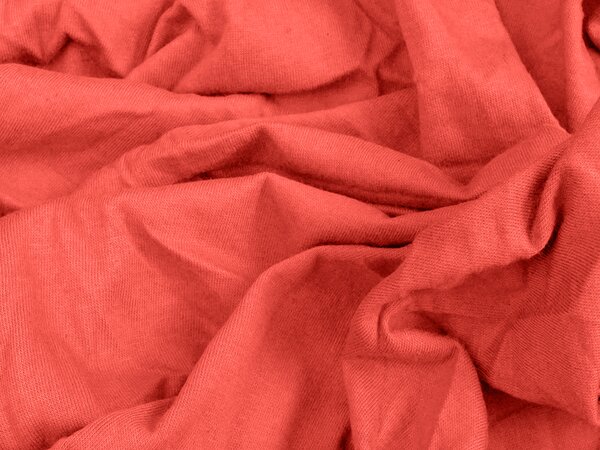 Cearsaf Jersey EXCLUSIVE portocaliu 90 x 200 cm