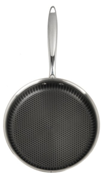 Tigaie inalta Zilan ZLN9679 cu capac tri-ply, inox, antiaderent, protectie la zgarieturi, usor de spalat, 26 cm ,3.2L