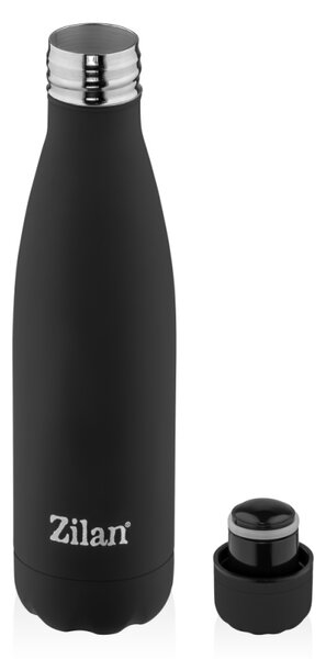 Sticla Termos Zilan ZLN0820 din inox, capacitate 500ml, metine rece pana la 24 ore si cald pana la 18 ore