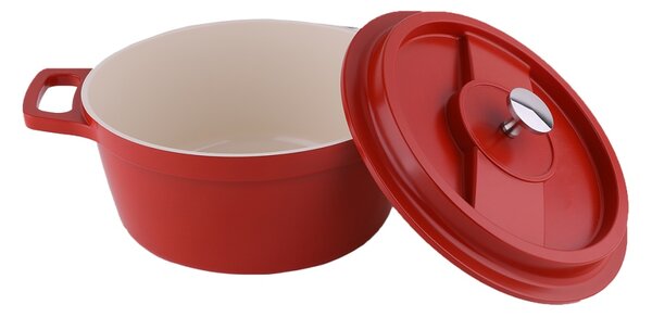 Oala RETRO Zilan ZLN0897 din 5 straturi de material, 24 cm diametru, Capacitate 4L