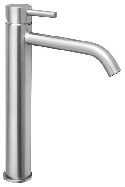 Sapho Minimal, baterie lavoar cu piedestal, 300 cm, oțel, MI506