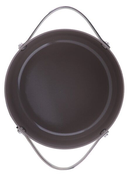 Oala Zilan ZLN0866 din 5 straturi de material, 20 cm diametru, capacitate 2.7l, Otel inoxidabil, Manere nituite