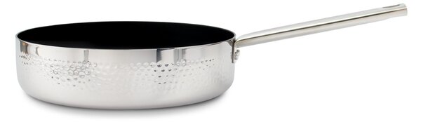 Tigaie inalta Zilan ZLN1337 din otel inoxidabil, 1.5L, Diametru 24 cm, Maner nituit, Maner din inox